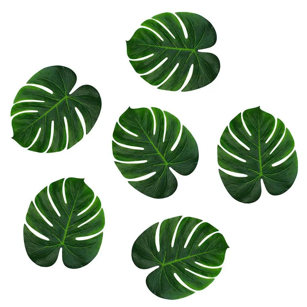 Feuilles de Palmier Tropicales Artificielles, Décoration Rustique de Mariage, Safari dans la Jungle,