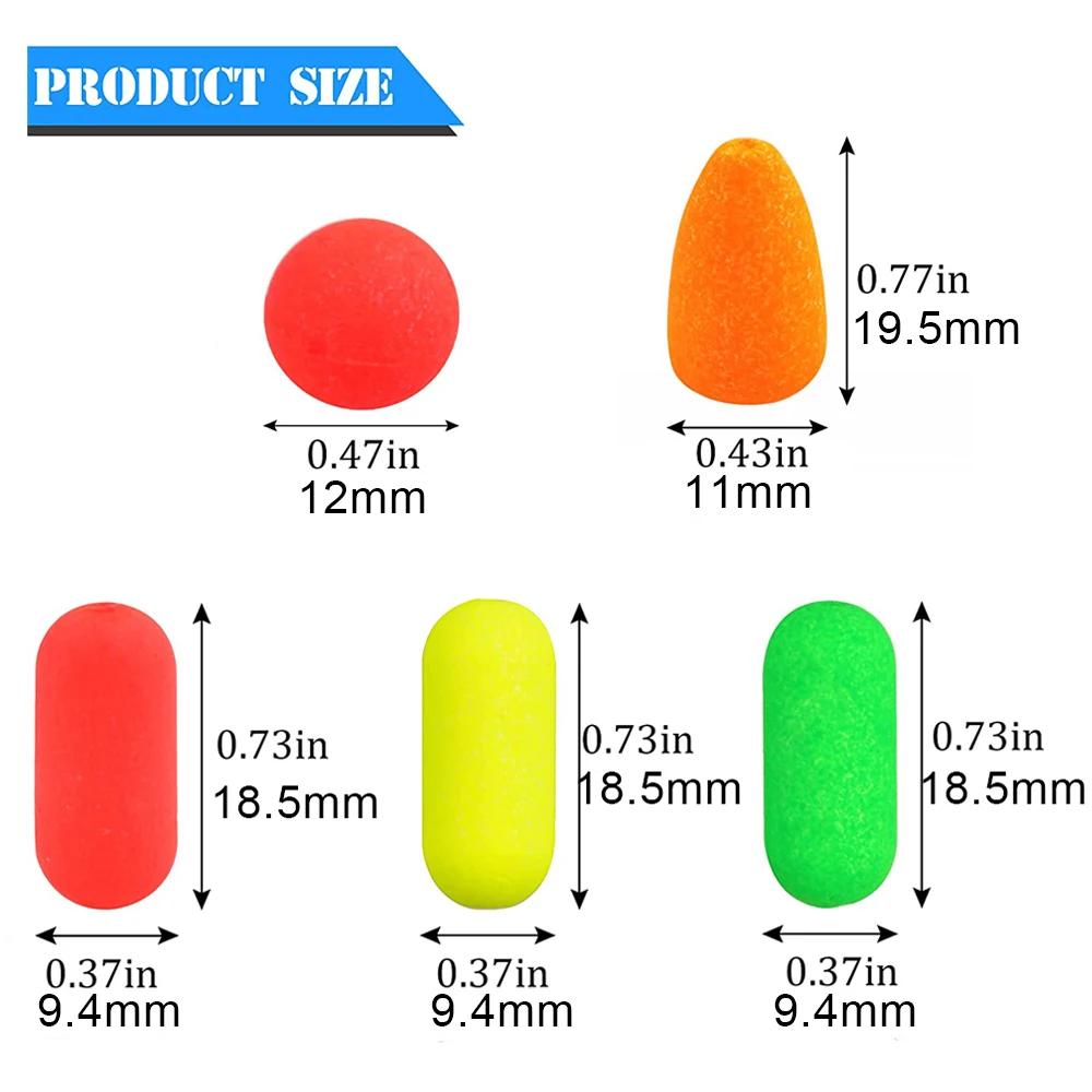 Flotteur de pêche en mousse, indicateur de frappe, pêche à la mouche, bouées Bobber flottantes, maté