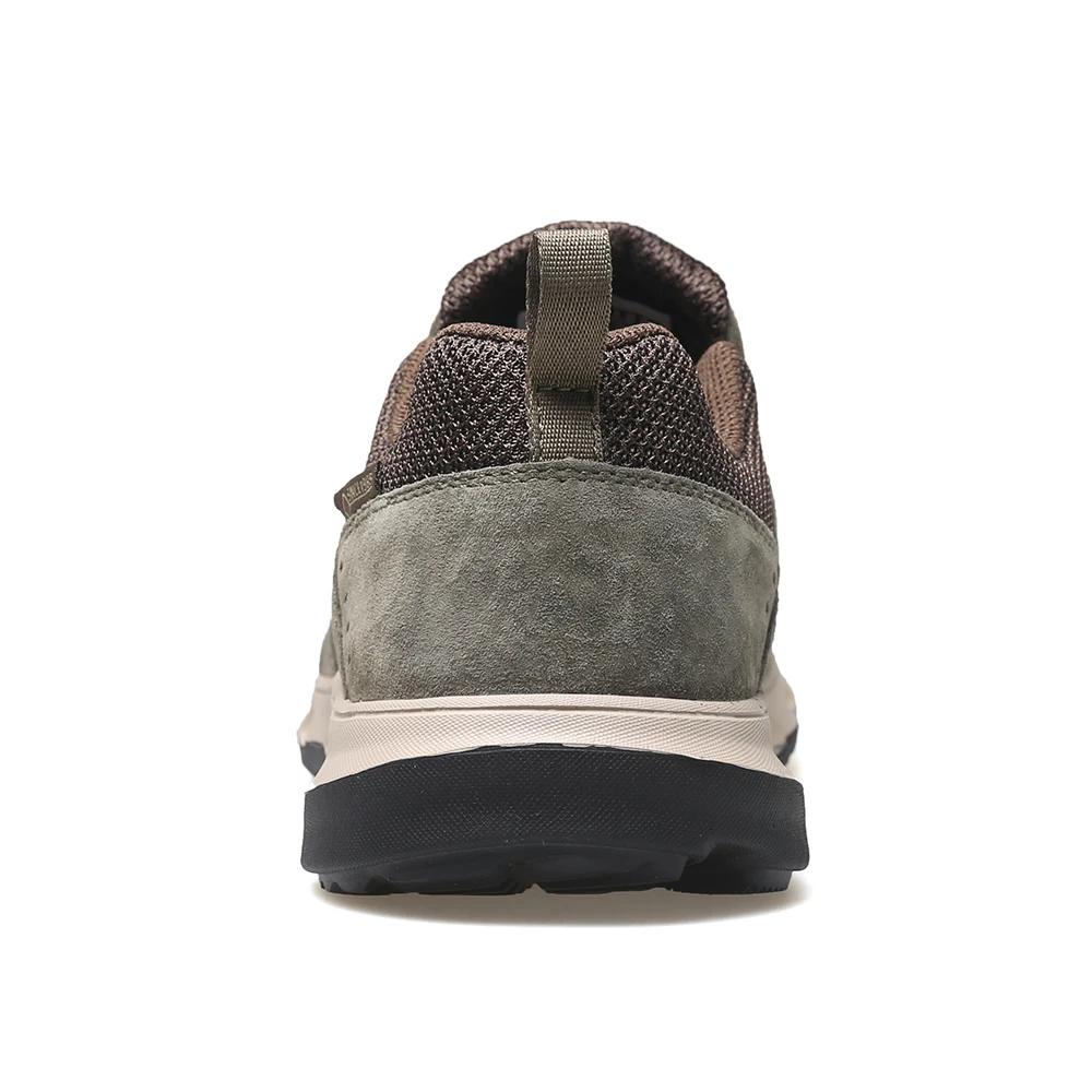 HUMTTO – chaussures de randonnée en cuir pour hommes, baskets de randonnée, de Camping, d'escalade,