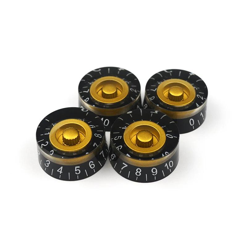 2/4 pièces bouton de tonalité de Volume de guitare LP guitare électrique haut-de-forme guitare droit