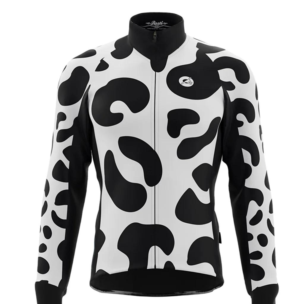 Rosti hiver cyclisme à manches longues thermique polaire vestes chaudes Traje Ciclismo Hombre Motocr