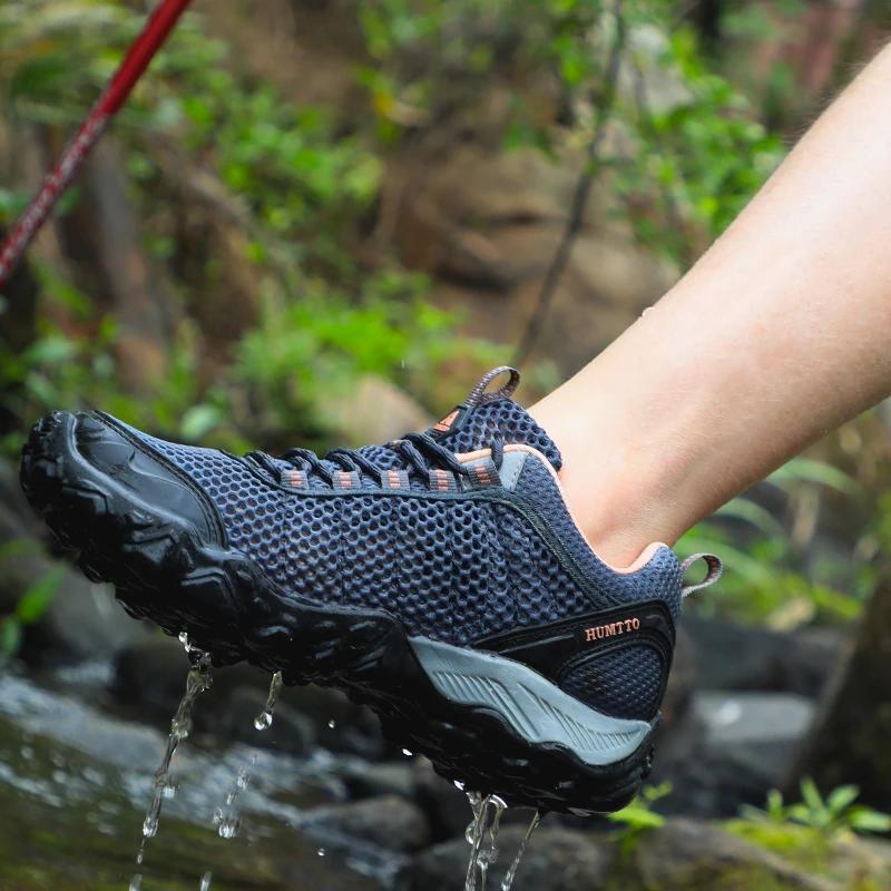 HUMTTO – chaussures de randonnée respirantes pour hommes et femmes, baskets de sport de plein air, d