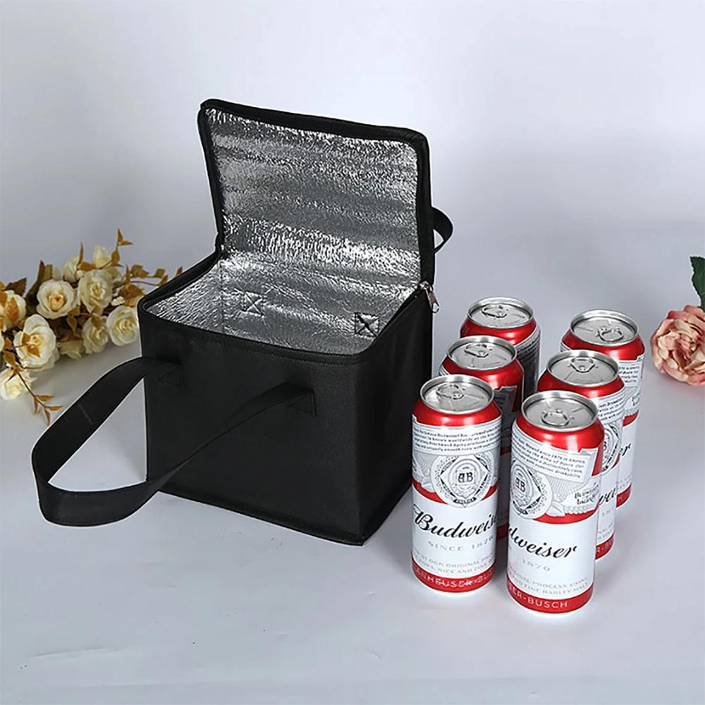 Sac isotherme Portable pour déjeuner, isolation pliante, sac de glace pour pique-nique, sac thermiqu