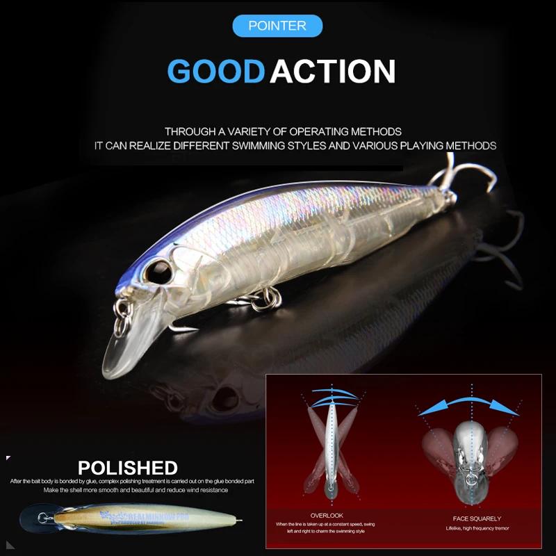 Bearking 10 cm 15g modèle chaud leurres de pêche appât dur 14 couleurs pour choisir vairon qualité p