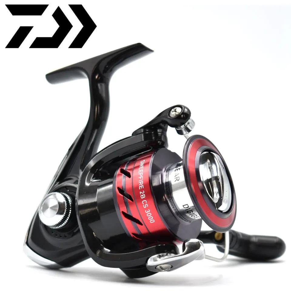 Daiwa-Moulinet de pêche Spinning SWEEPFIRE CS, 1500-5000 ABS Metail Spool, 2-8kg Power Hard Gear