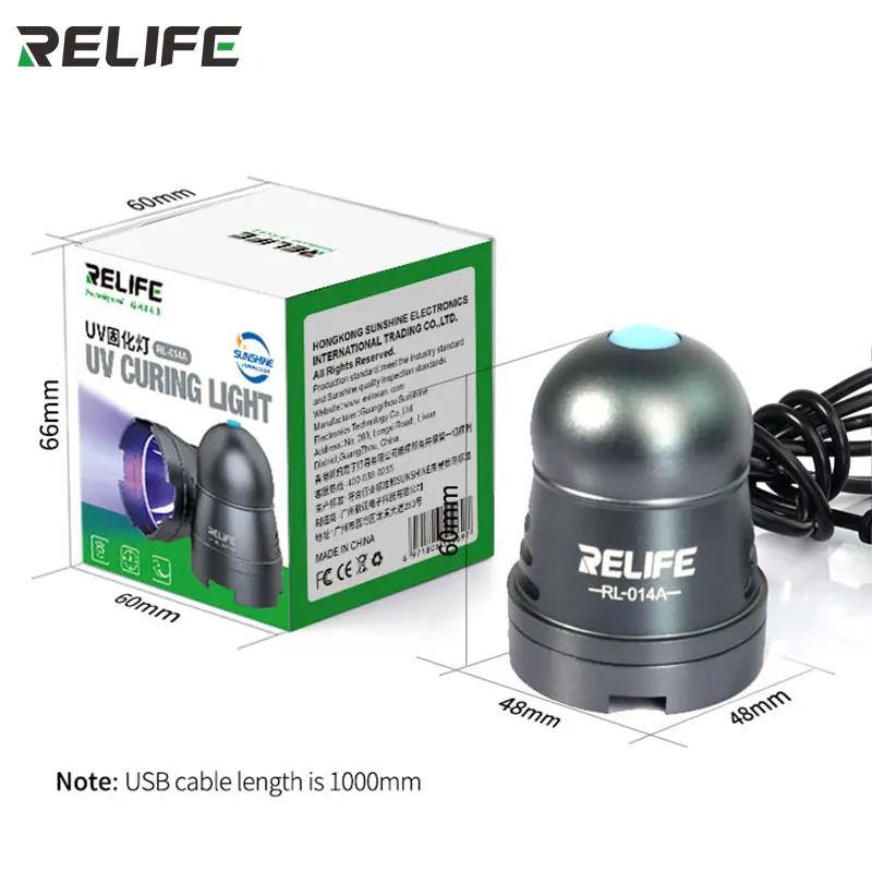 RELIFE RL-014A lampe à polymérisation UV intelligente huile verte lumière à polymérisation rapide po