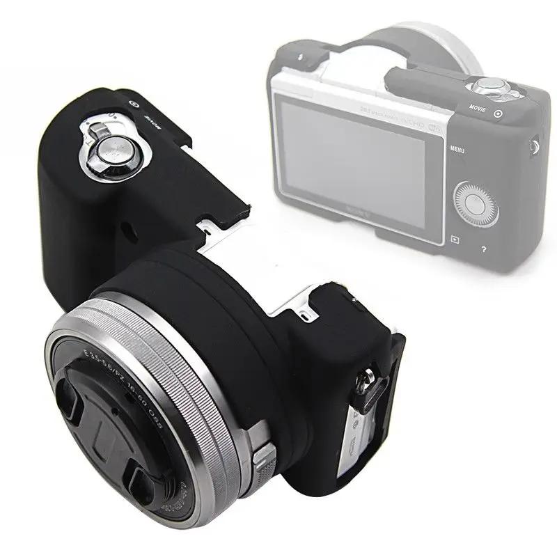 Étui pour appareil photo en caoutchouc de Silicone souple, housse de protection pour Sony Alpha A510