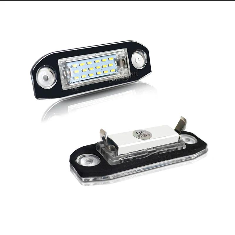 IJDM – lumière de plaque d'immatriculation LED Canbus, 2 pièces, pour Volvo S80 XC90 S40 V60 XC60 S6