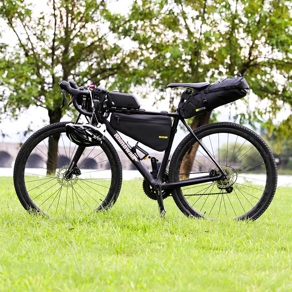Rhinowheel – sac de vélo étanche 10L13L, sacoche de selle de vélo, sac arrière pliable pour vtt, cof