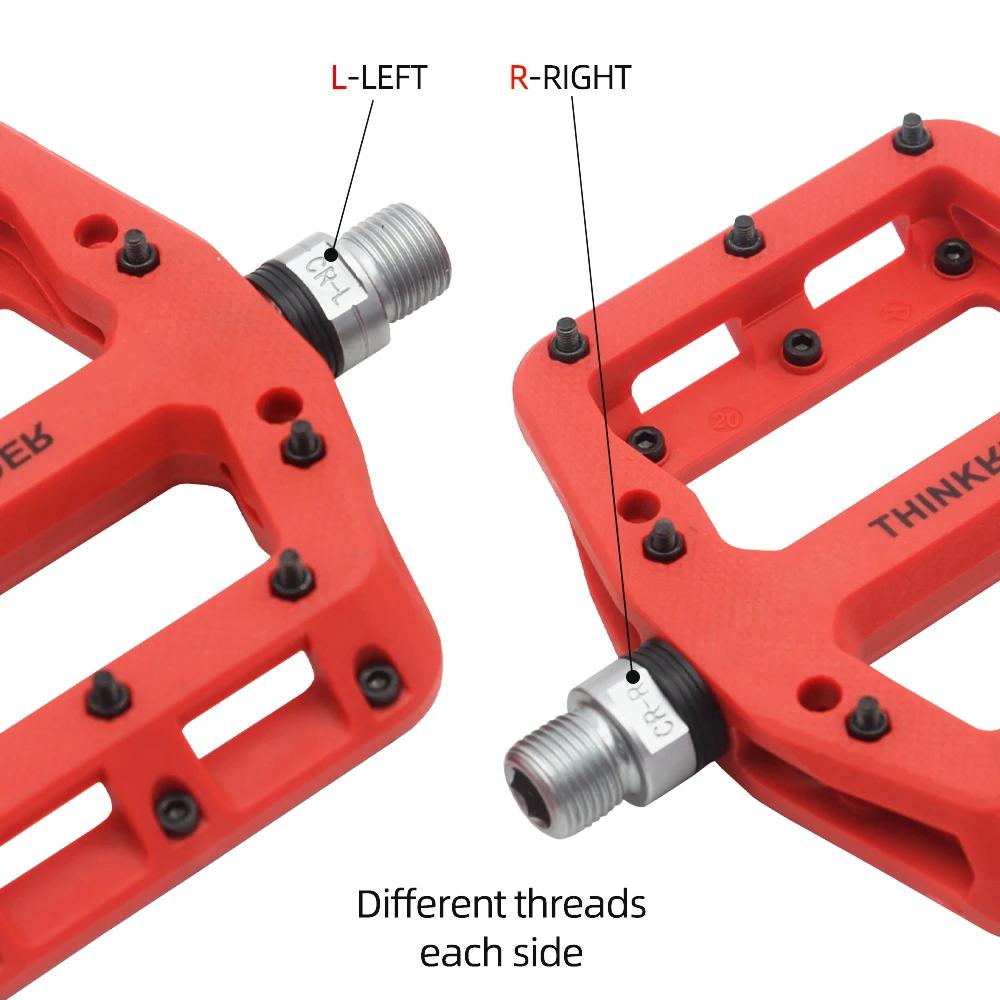 ThinkRider pédales de vélo plates vtt route 3 roulements scellés pédales de vélo pédales de montagne
