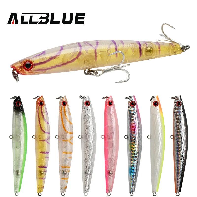 BLUX SURFER 95 Topwater Popper crayon 95MM Surface Walker leurre de pêche marcher le chien artificie