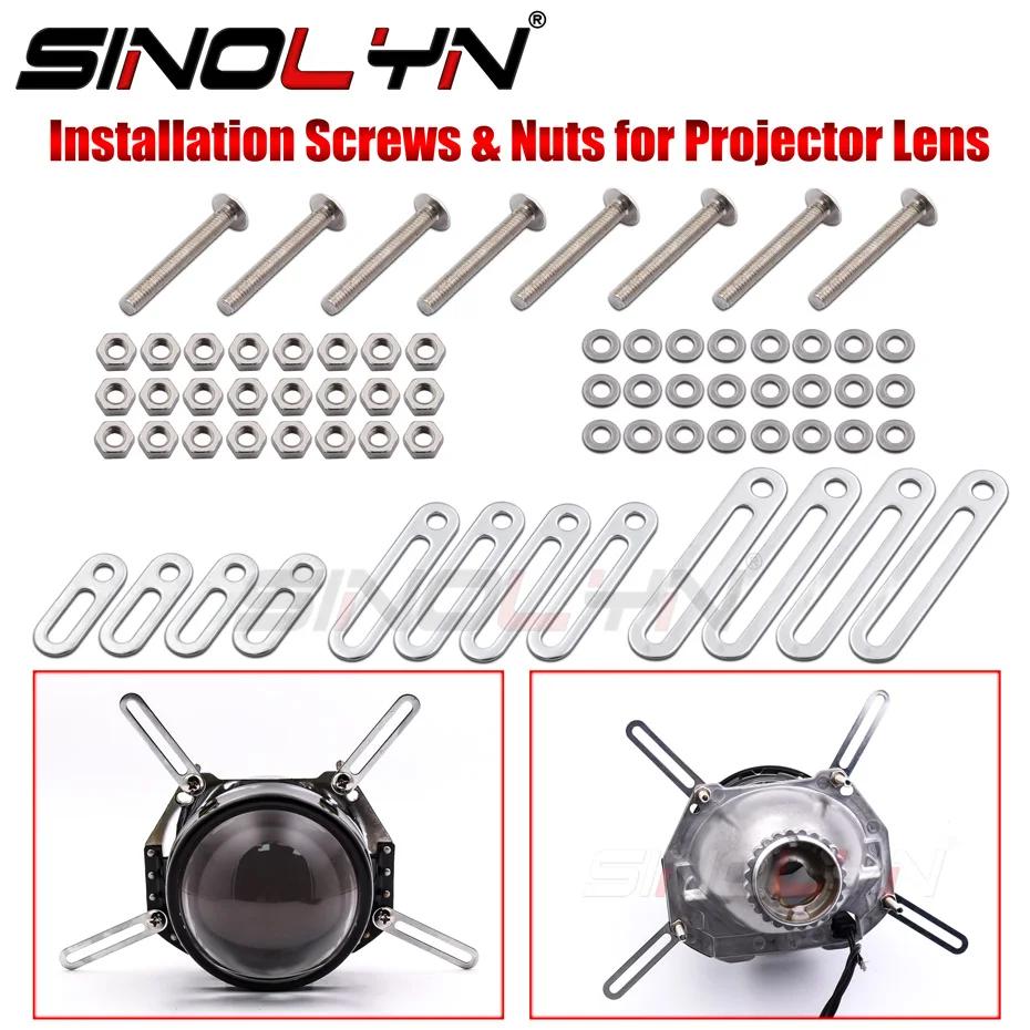 Sinolyn – outils de rénovation de phares, cadre adaptateur pour projecteurs Koito Q5 Hella 3R, Kit d