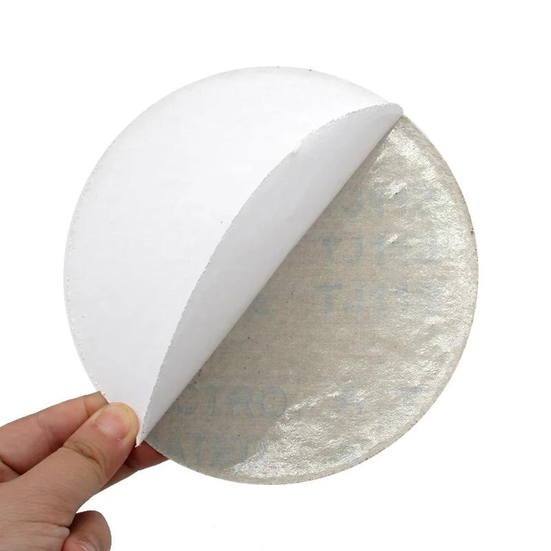 Feuilles de ponçage PSA auto-adhésives, disque de ponçage à sec de 6 pouces (150 mm), grains de 60 à