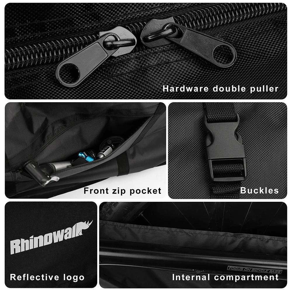 Rhinowalk – sacs de rangement pour vélos de route, 27.5 pouces et moins, 700c, accessoires épais, no