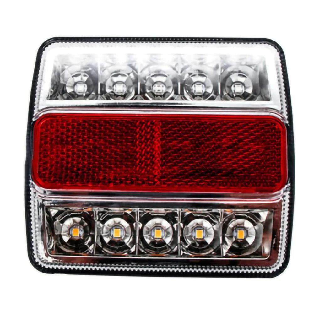 Kit de feux arrière LED SubSN pour remorque, marqueur de bateau, camion, étanche, universel, 12V, 2