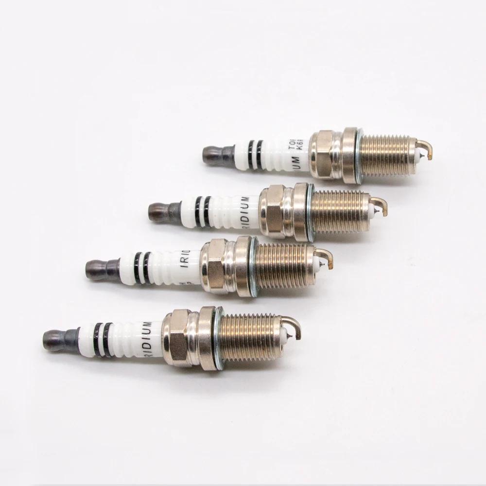Bougie d'allumage en iridium platine originale TORCH K6RTIP en promotion, remplace les bougies PFR6B