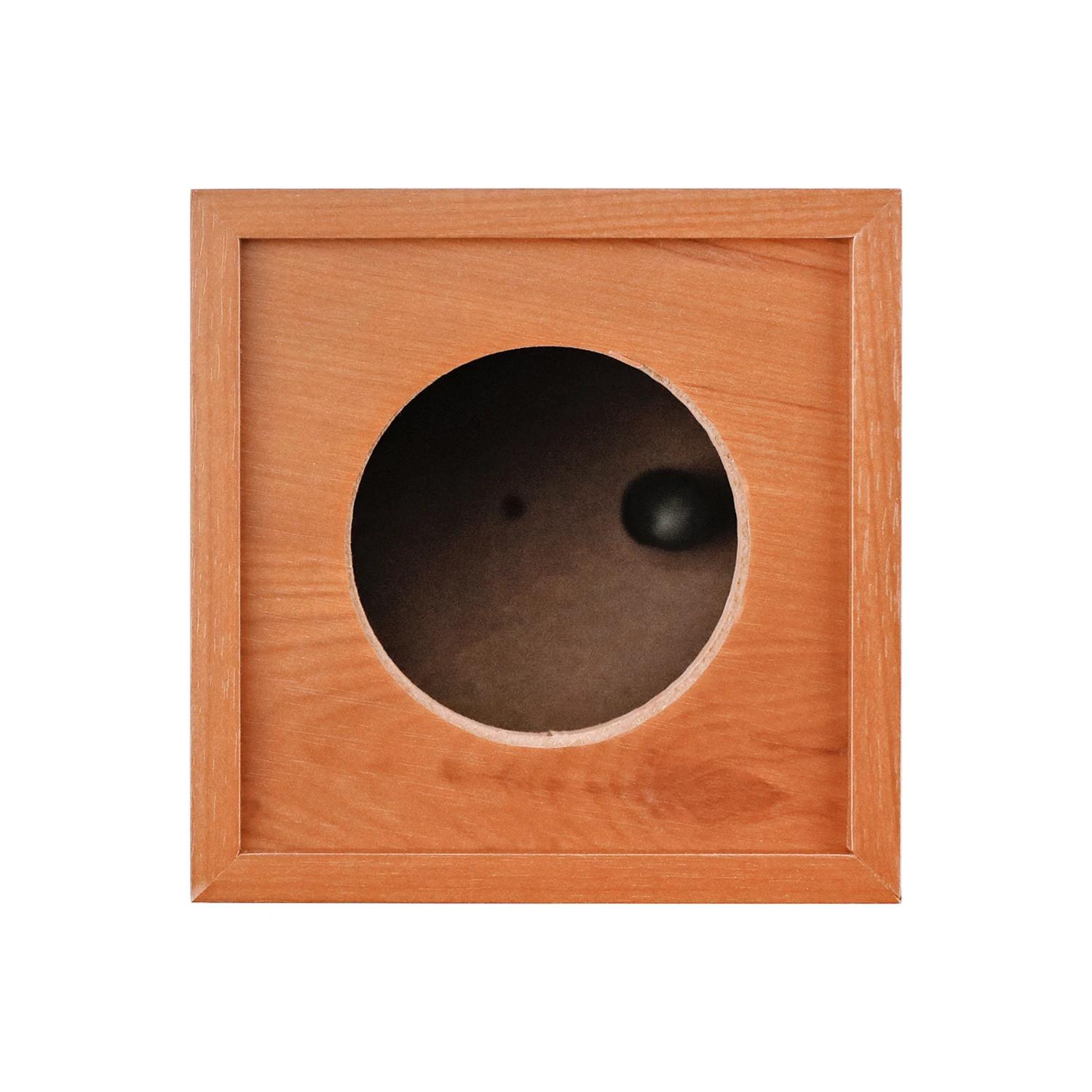 GHXAMP coque de boîte de haut-parleur en bois 3 pouces haut-parleur Tweeter corps vide boîtier Satel