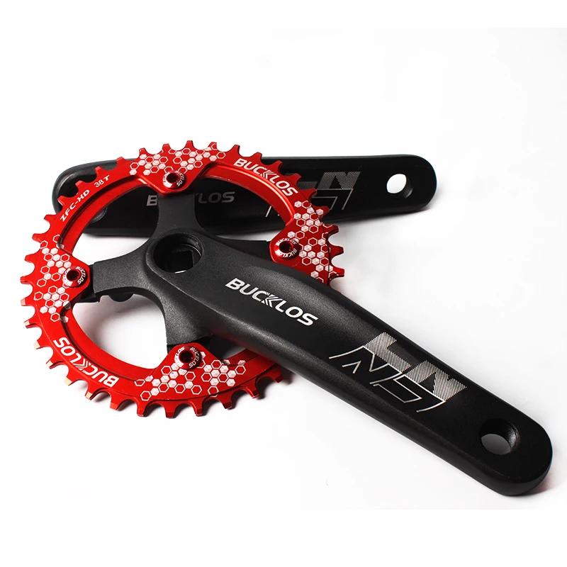 BUCKLOS 4 pièces vis de roue à chaîne de vélo boulons de plateau de cyclisme en alliage d'aluminium