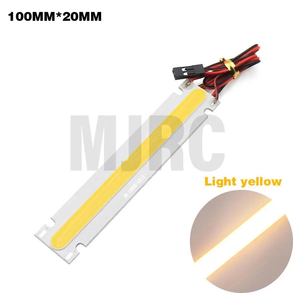 Accessoires de voiture Rc, 10 pièces, voiture à dérive, Led, châssis à sourcils, lumière éblouissant
