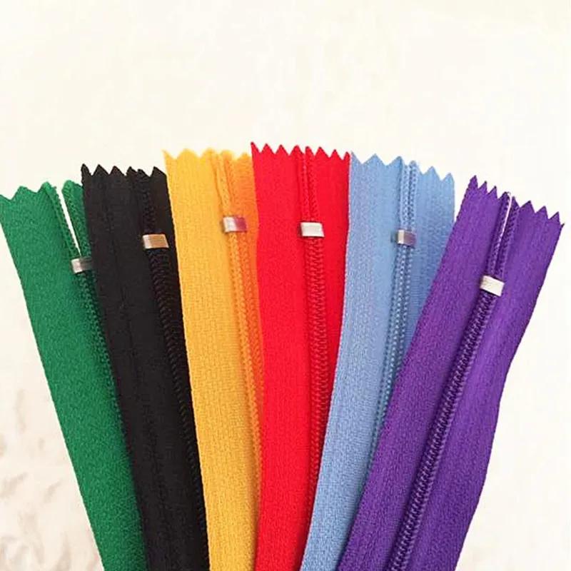 Fermeture éclair en nylon pour tailleur, accessoires de couture, artisanat, couture de vêtements, 4