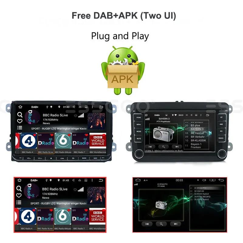 Antenne DAB USB pour autoradio Android, diffusion numérique DAB + boîtier de Radio, adaptateur récep