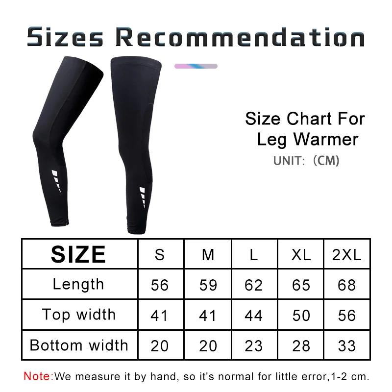 X-TIGER Manchon de jambe de vélo Manchon de bras de sport Manchons de jambe anti-UV en tissu glacé M