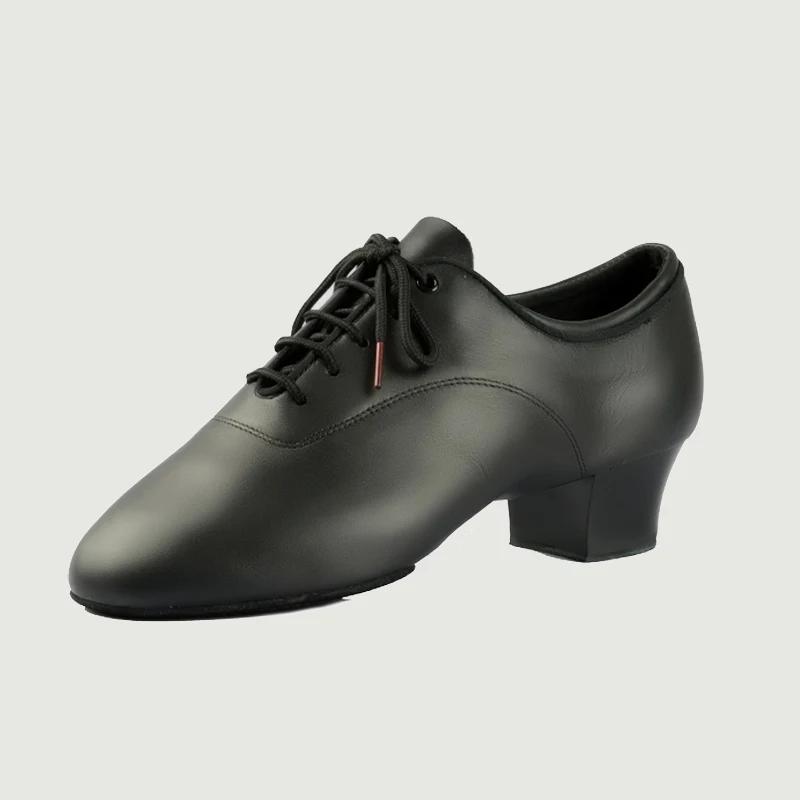 Véritable BD hommes chaussures de danse latine adulte deux points semelles enseignant chaussures Bas