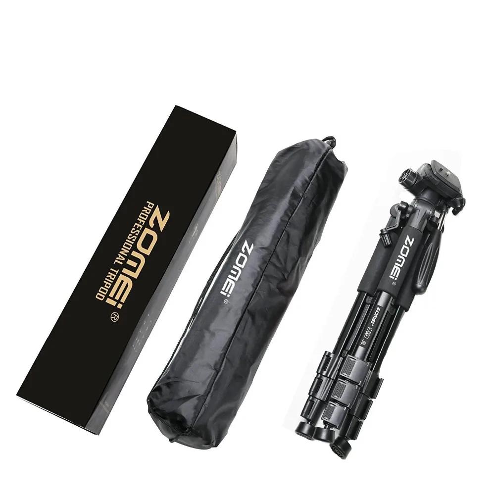ZOMEI-Trépied de voyage portable professionnel Q111, trépied d'appareil photo en alliage d'aluminium