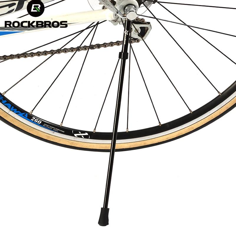 ROCKBROS-Support de stationnement antidérapant en carbone pour vélo, support de pied de vélo VTT, ac