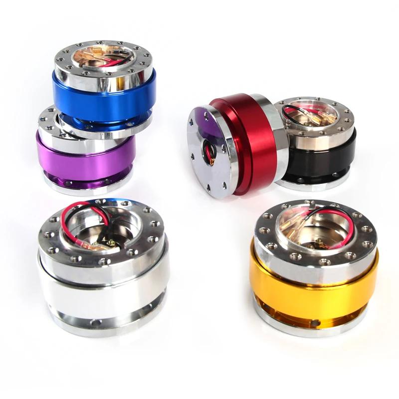 Adaptateur de moyeu universel à dégagement rapide pour volant, kit Boss, 8 couleurs disponibles