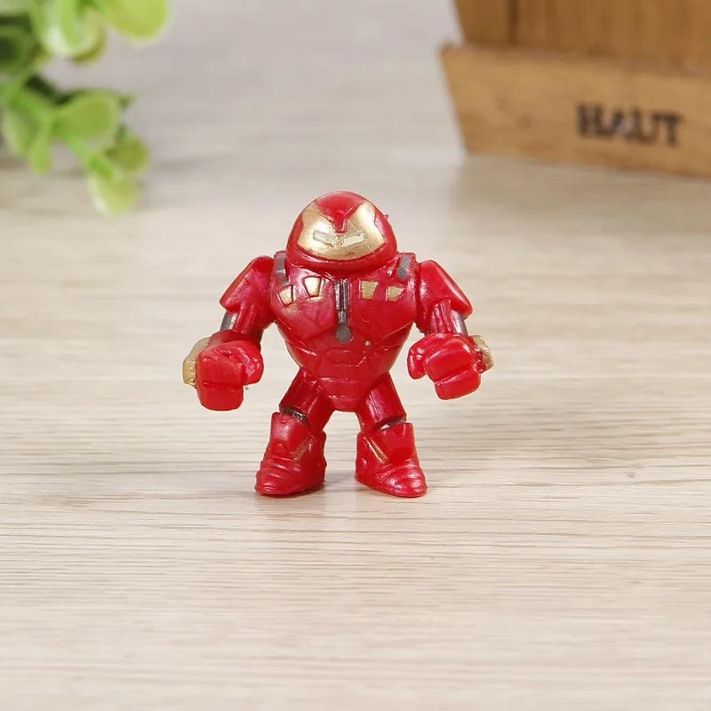 12 pièces/ensemble nouveau Q Avengers Mini figurines Hulk Thor Spider Man figurine jouets super-héro
