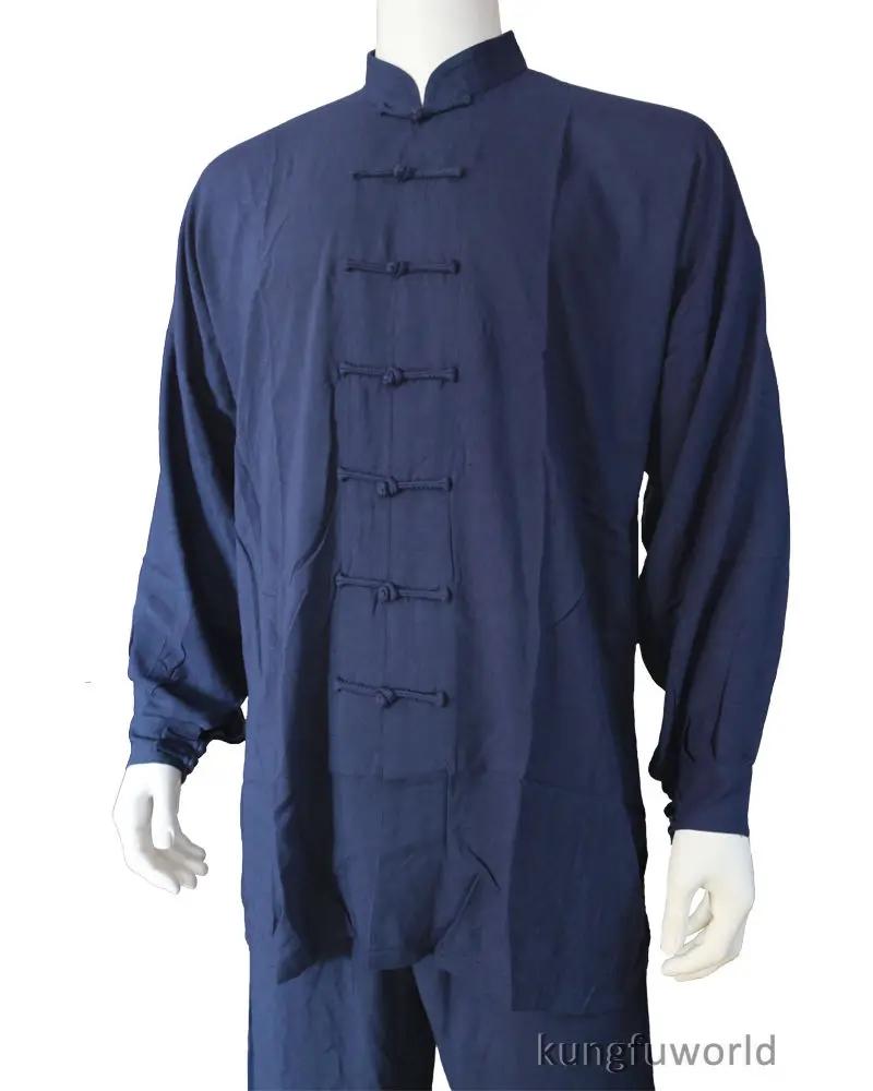 Costume d'été en coton pour Tai chi et arts martiaux traditionnels chinois confortable