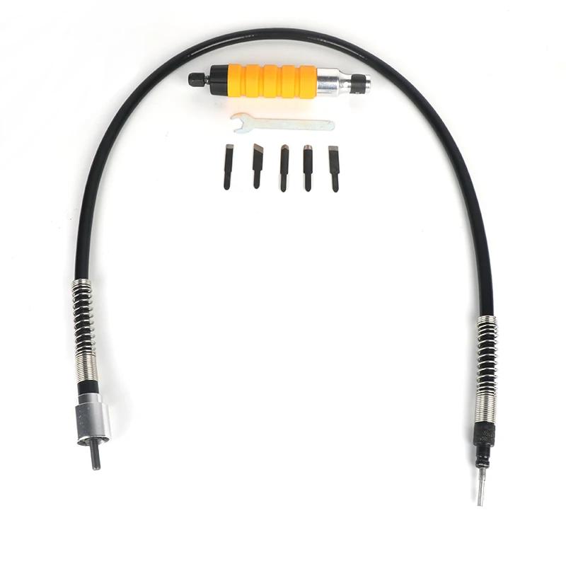 Tungfull-Mandrin de perceuse à tuyau flexible, enroulement électrique, machine à graver, stylo de gr