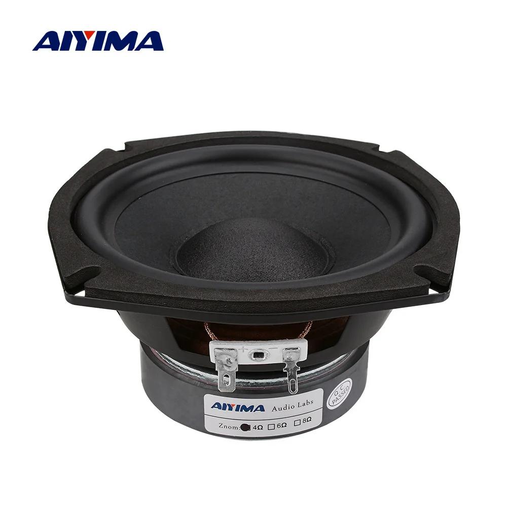 AIYIMA 5.25 pouces caisson de basses haut-parleur pilote 4/8 Ohm 120W Home cinéma Hifi puissance Woo