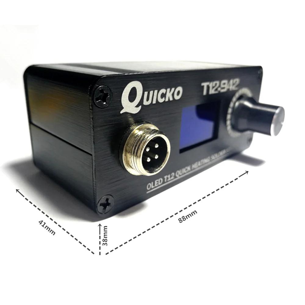 T12-942 OLED MINI station de soudage fer à souder électronique numérique Version cc Portable sans al