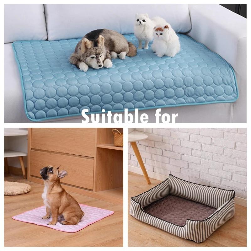 Livraison gratuite Tapis rafraîchissant pour animaux de compagnie, accessoire d'été, pour chiens et