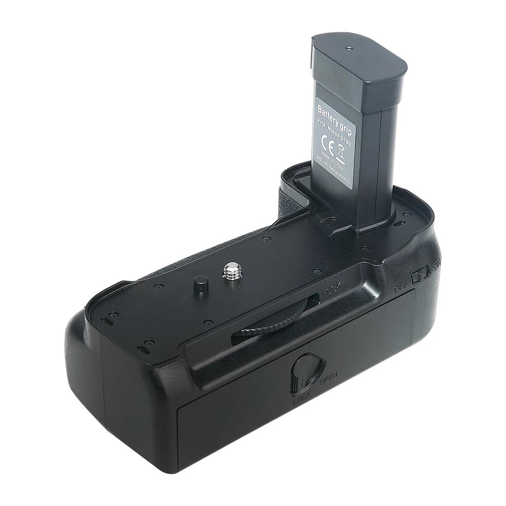 JINTU Caméra Verticale Batterie Grip Danalystes pour Nikon Danalystes SLR caméra Travailler avec Deu
