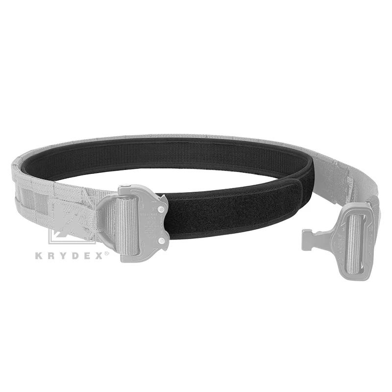 KRYDEX – ceinture de doublure intérieure sans boucle tactique, 1.5 pouces, doublure à boucle en Nylo