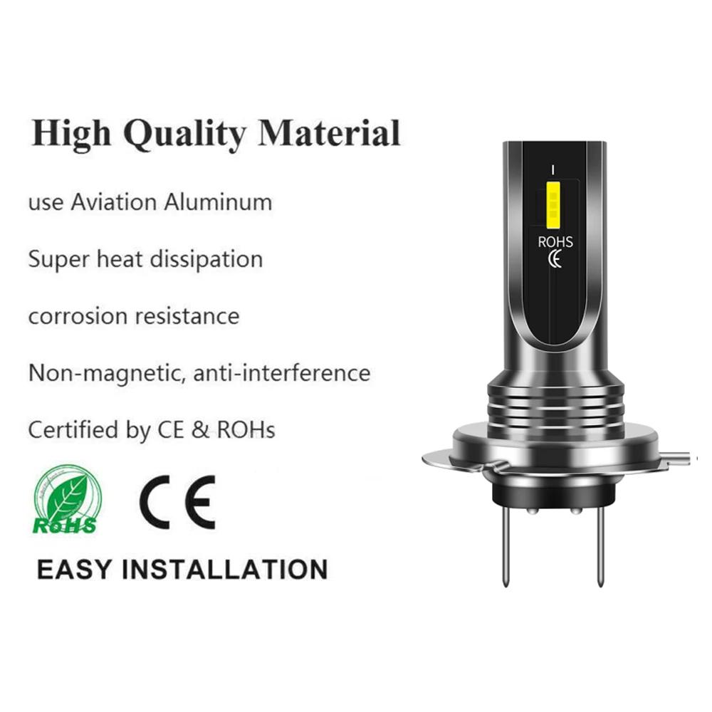 Lampe de sauna Canbus Turbo ZES pour voiture, H4, H7, H1, H3, H8, H9, H11, 9005, HB3, 9006, HB4, 80W