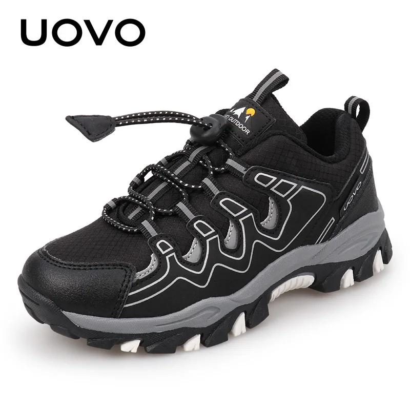 UOVO 2026 Nouvelles Chaussures de Sport pour Enfants Garçons et Filles, Chaussures de Randonnée Resp