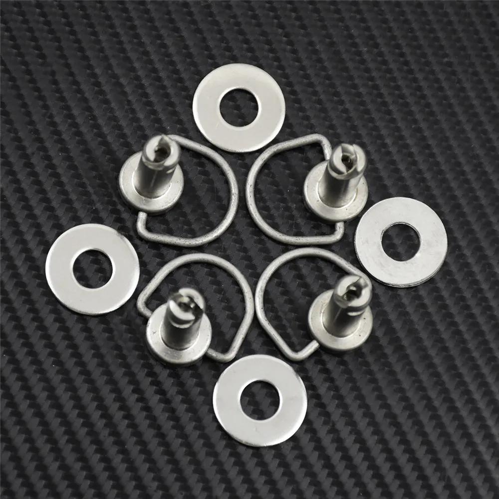 Boulon de goujon de broche de montage de sacoche rigide de fixation de moto pour Harley Softail Fat