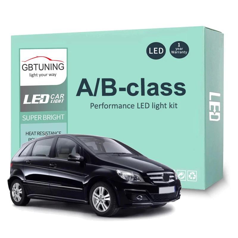 Kit d'ampoules intérieures LED pour Mercedes Benz classe A B W168 W169 W176 W245 W246, dôme de lectu