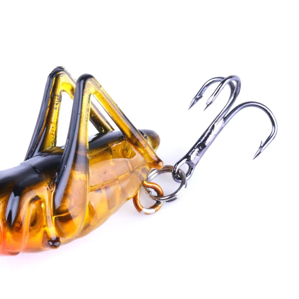 Leurre de pêche 35mm 3g sauterelle insectes appât volant leurre dur appât artificiel réaliste bar av