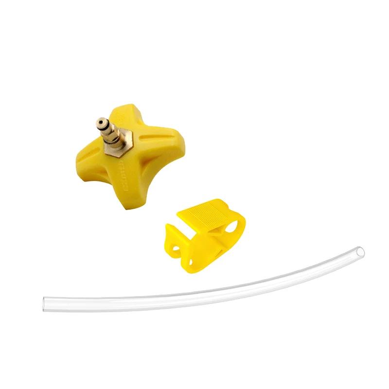 Kit de purge de frein de vélo pour Guide SRAM, niveau RSC, outil de purge de frein à disque rouge po