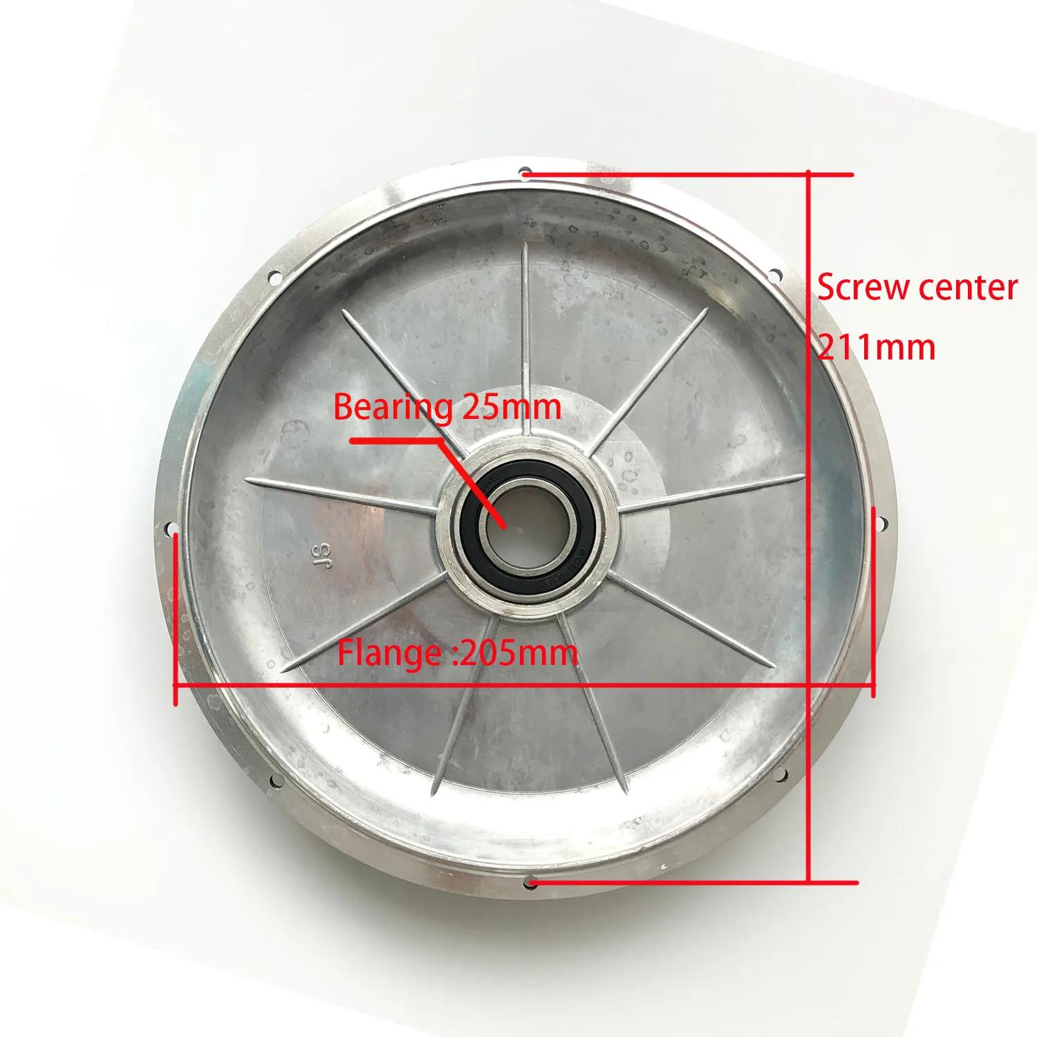 Moteur de moyeu 3000W avec frein à disque, couvercle de moyeu 150mm, moteur sans engrenage à entraîn