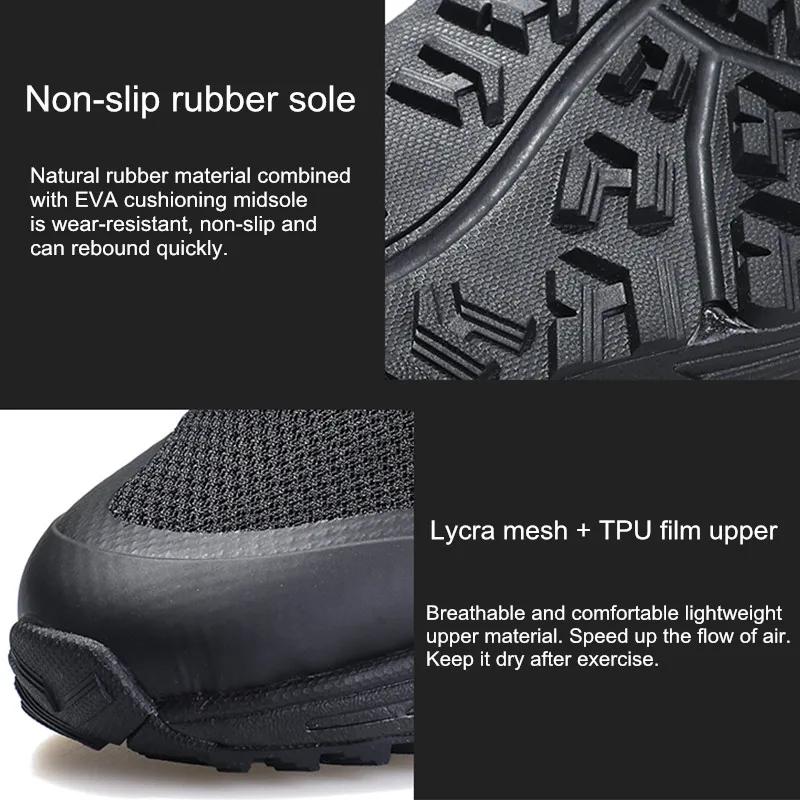 HUMTTO – chaussures de randonnée respirantes et imperméables pour hommes, bottes de Sport, d'escalad