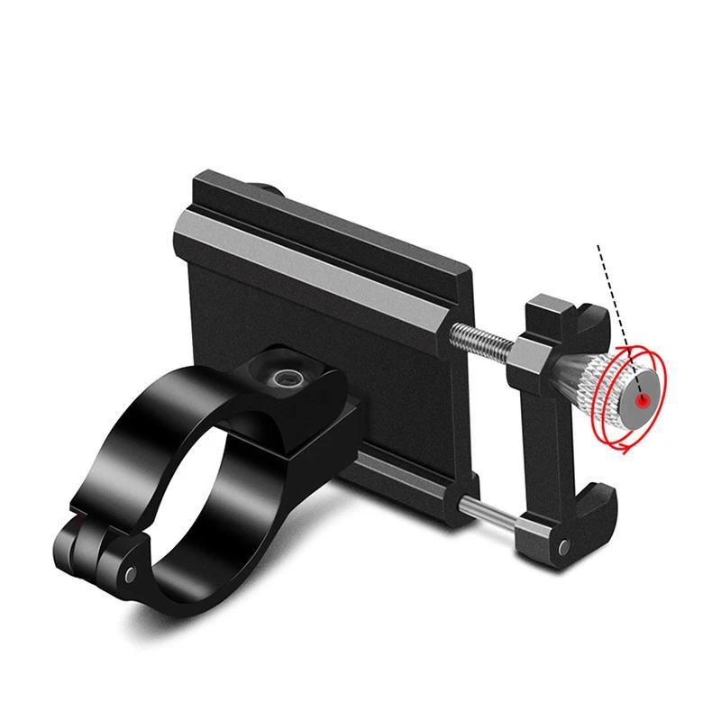 GUB G81 Support réglable anti-dérapant Support de téléphone portable pour Xiaomi M365 Pro 1S Scooter