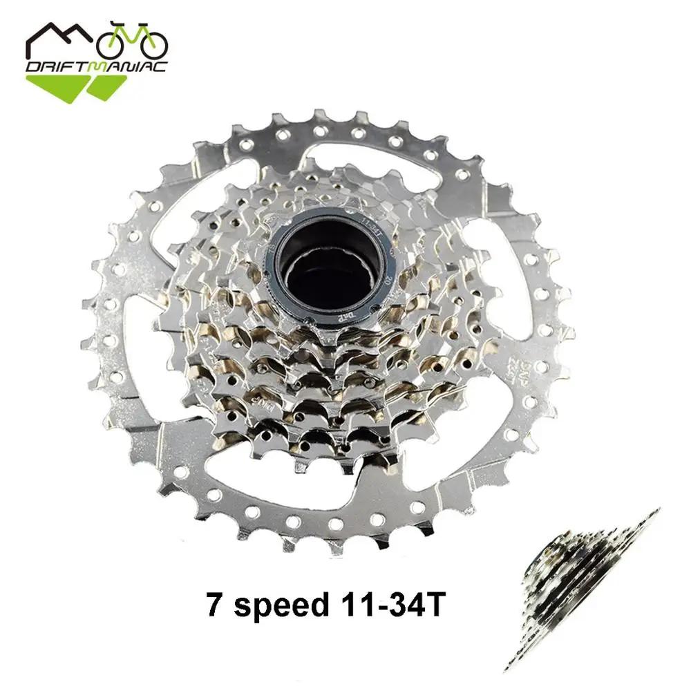 DRIFT MANIAC – roue libre à 7 vitesses, 11-34T 7 Spd, pignon pour vélo électrique
