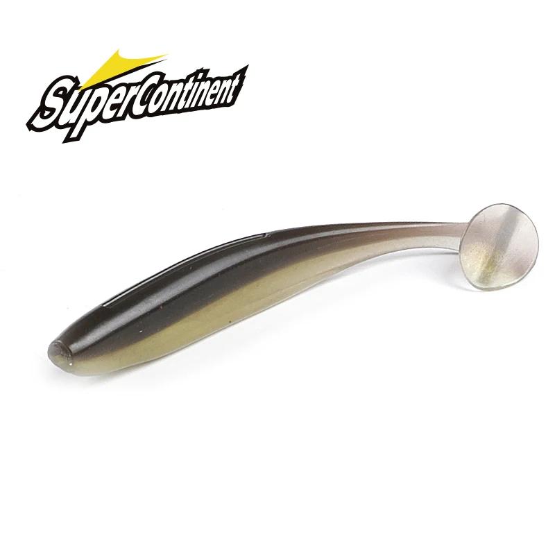 2023 supercontinent shiner 50mm 75mm 100mm leurres de pêche appât artificiel souple facile à accroch
