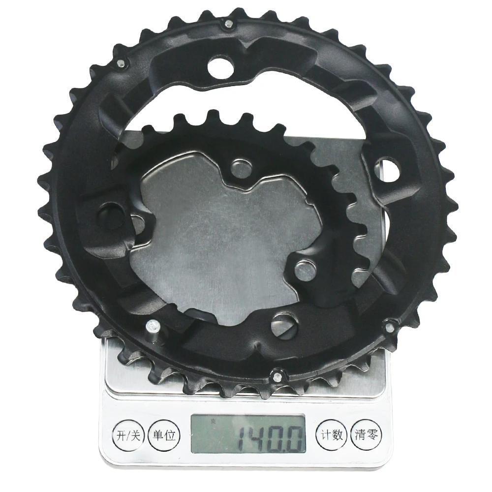 64BCD 104BCD vtt plateau de vélo Double roue à chaîne 22T 24T 26T 28T 36T 38T pignons VTT pédalier p